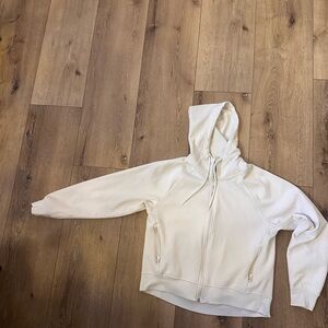 Old Navy Cream Zip-Up Hoodie